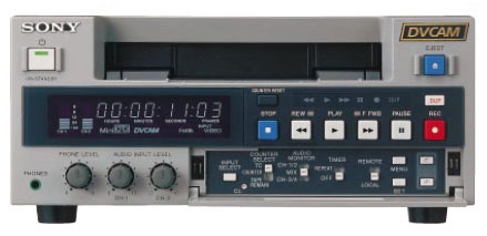 DSR-40 DVCAM Digital Video Tape Deck